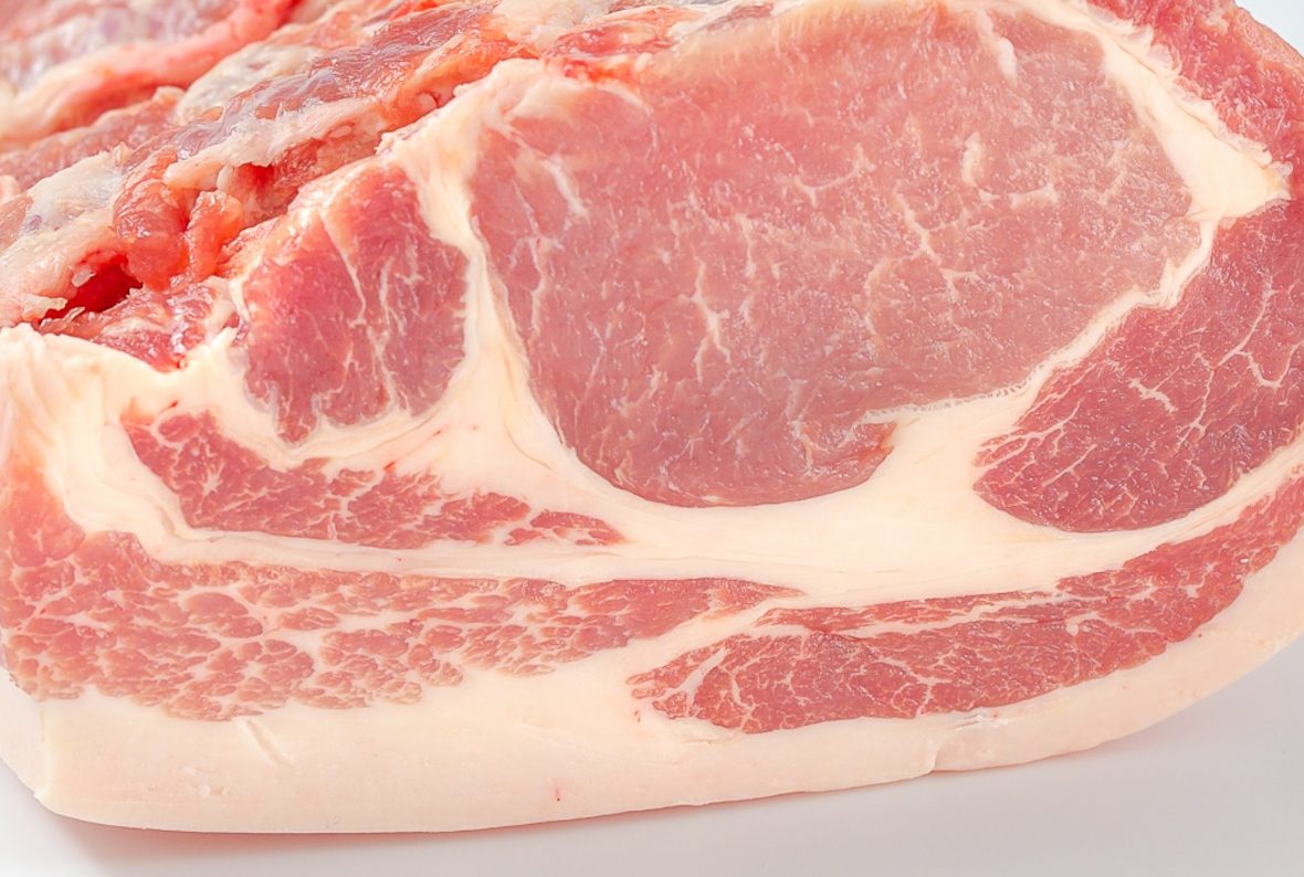 白金豚(岩手県花巻)のロース肉